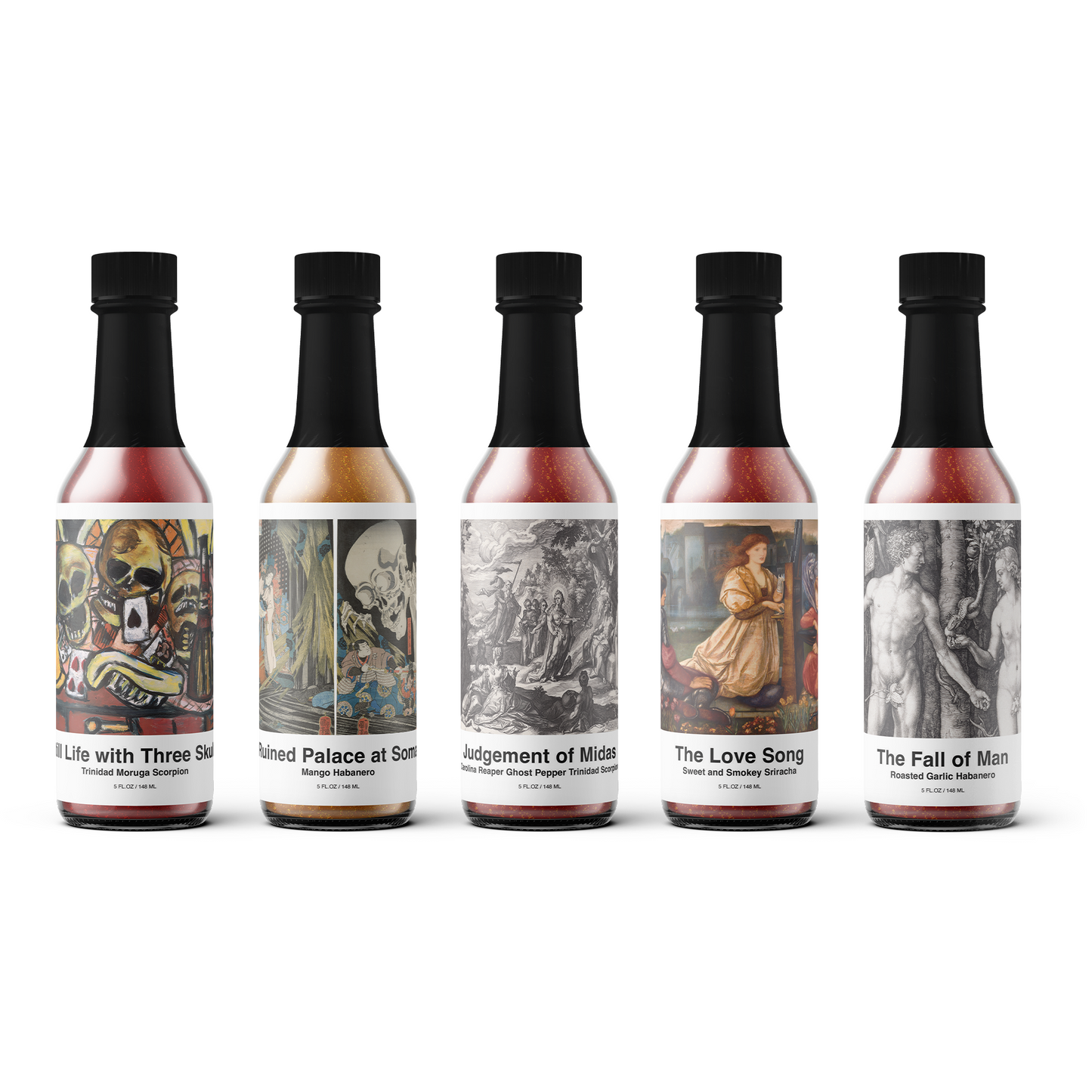 MFA Boston Hot Sauce 5-Pack : Series 1