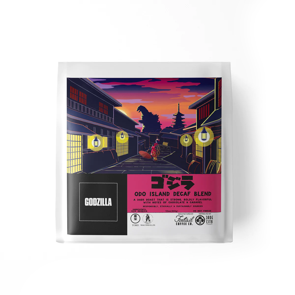 Godzilla's Odo Island Decaf Blend (Dark Roast Coffee)
