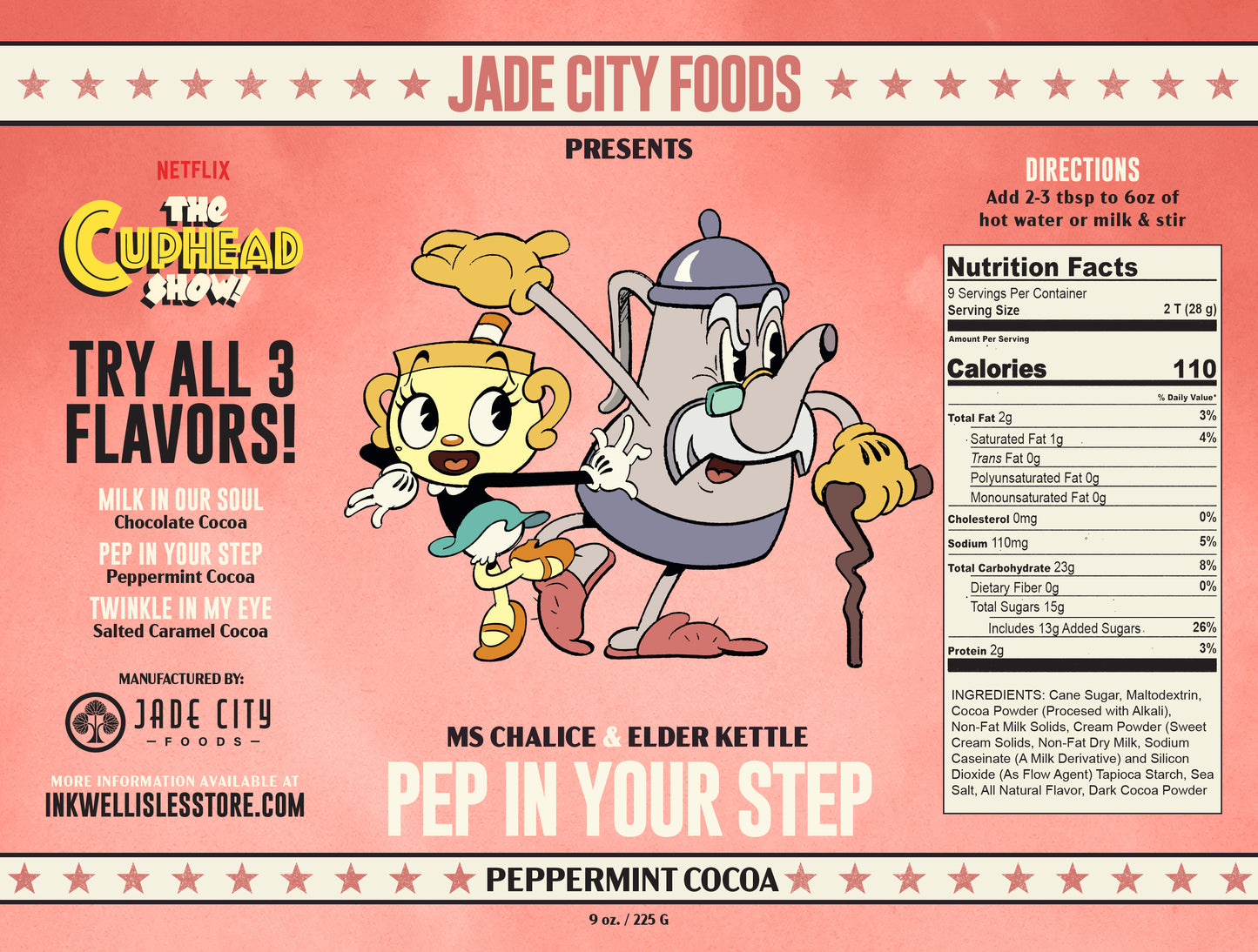 The Cuphead Show! Cocoa 3-Pack