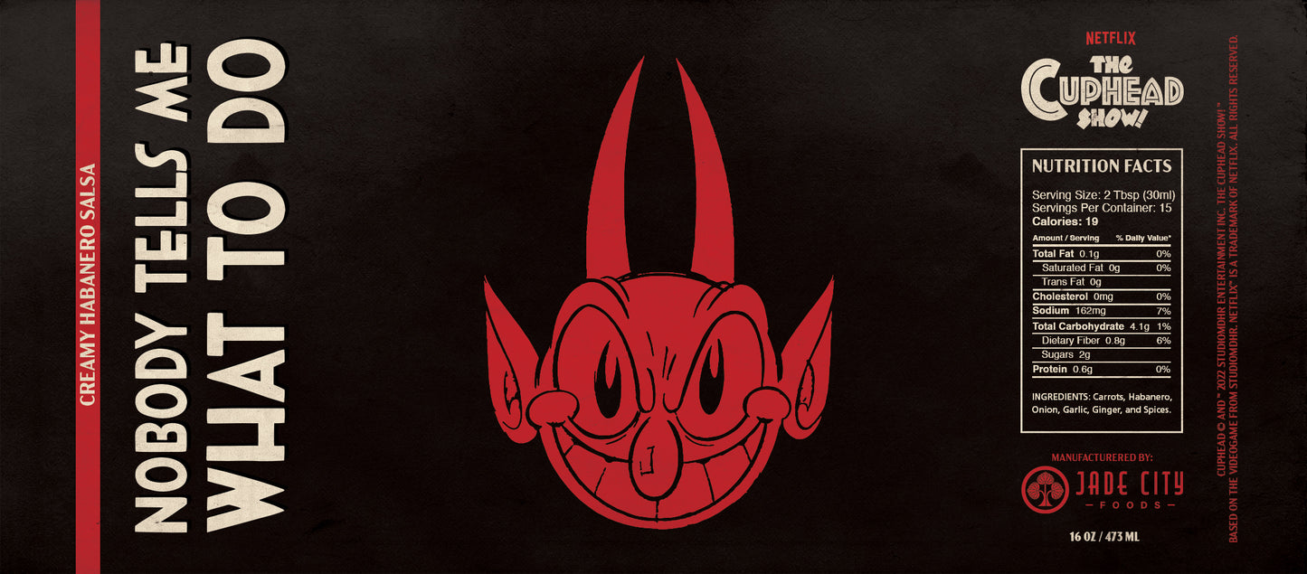 The Devil's Nobody Tells Me What To Do : Creamy Habanero Salsa