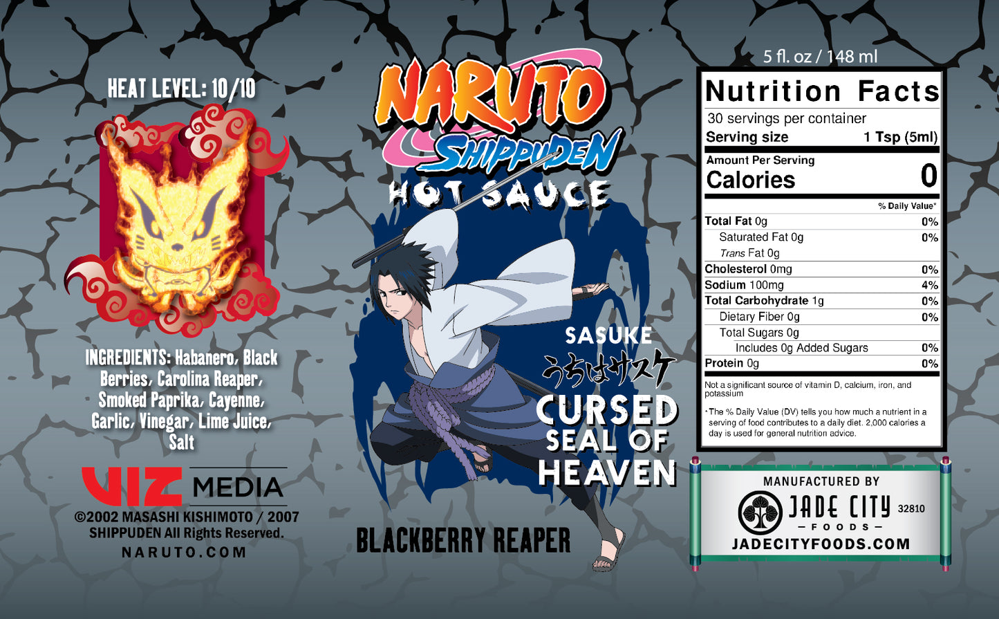 Sasuke's Cursed Seal of Heaven : Blackberry Reaper Sauce