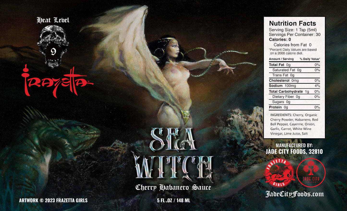 Sea Witch: Cherry Habanero Sauce