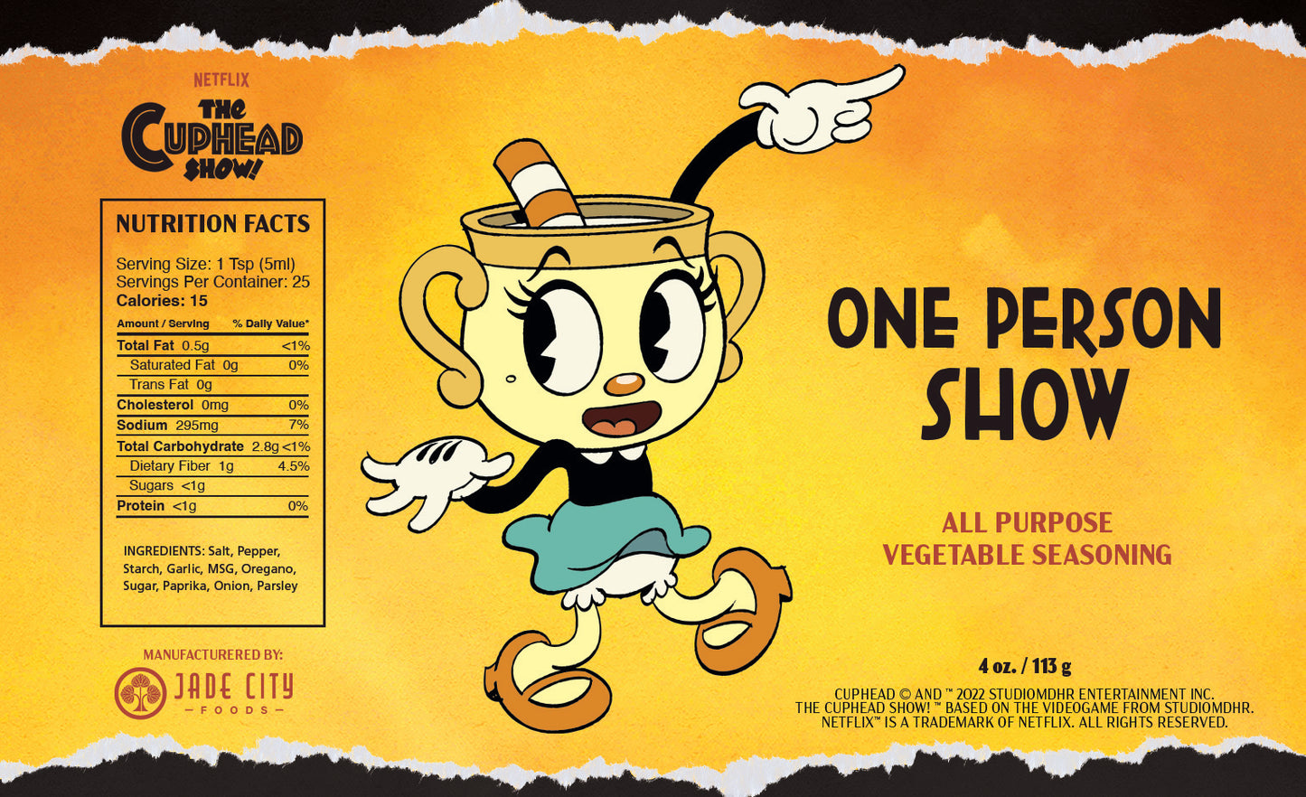 Ms. Chalice's One Person Show : All Purpose Vegetable Seasoning