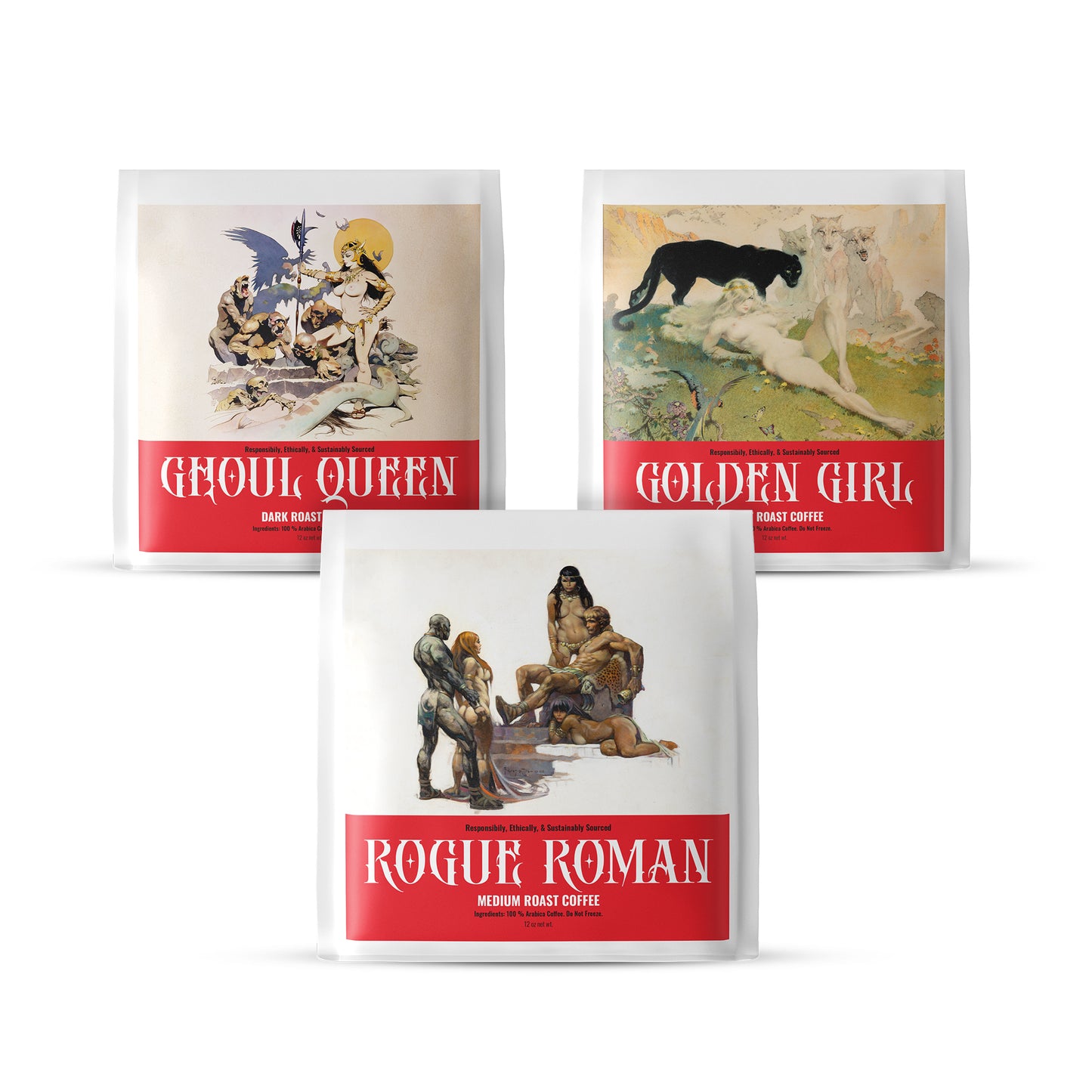 Frazetta Coffee 3-Pack: Series 1