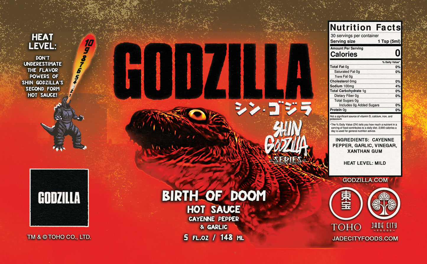 Shin Godzilla's Birth of Doom : Cayenne Pepper & Garlic Sauce