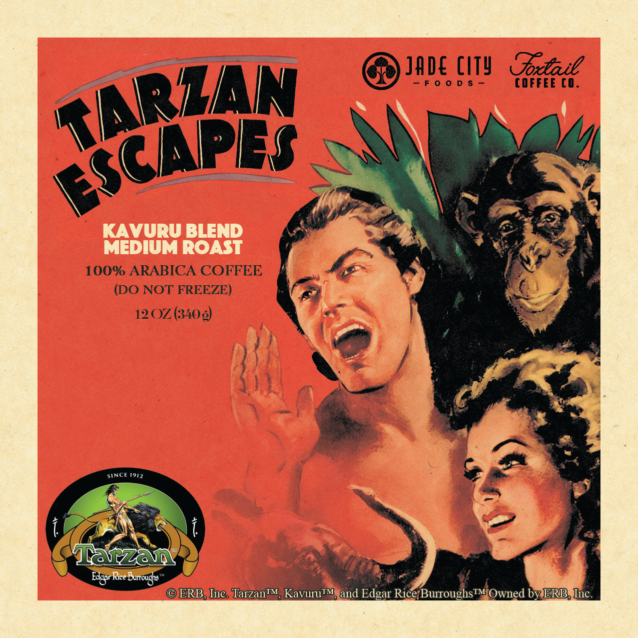 Tarzan's Kavuru Blend : Medium Roast Coffee