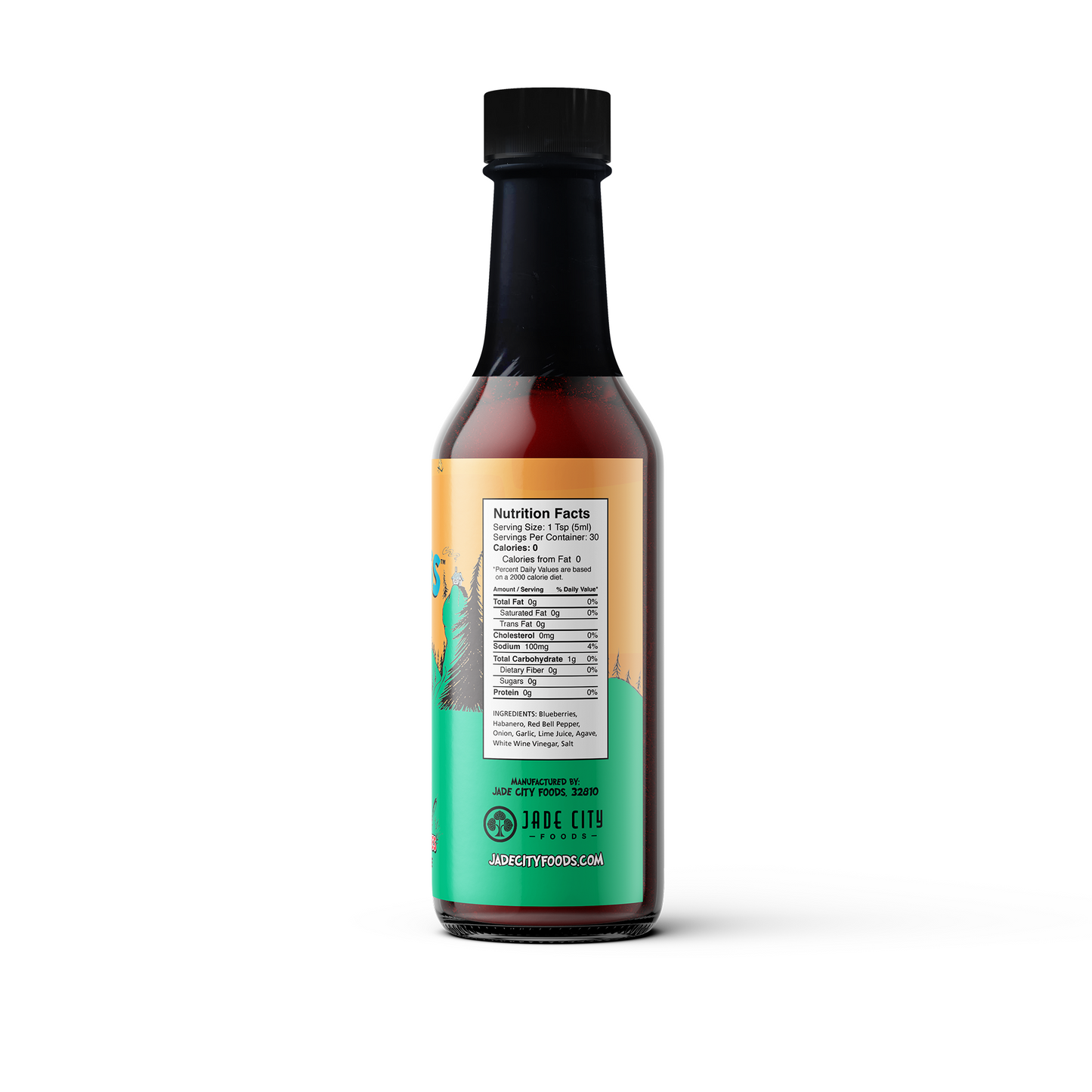 The Ruler of All Sauces : Blueberry Habanero Sauce