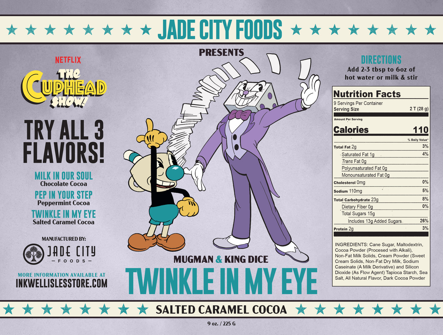 Mugman & King Dice's Twinkle In My Eye : Salted Caramel Cocoa