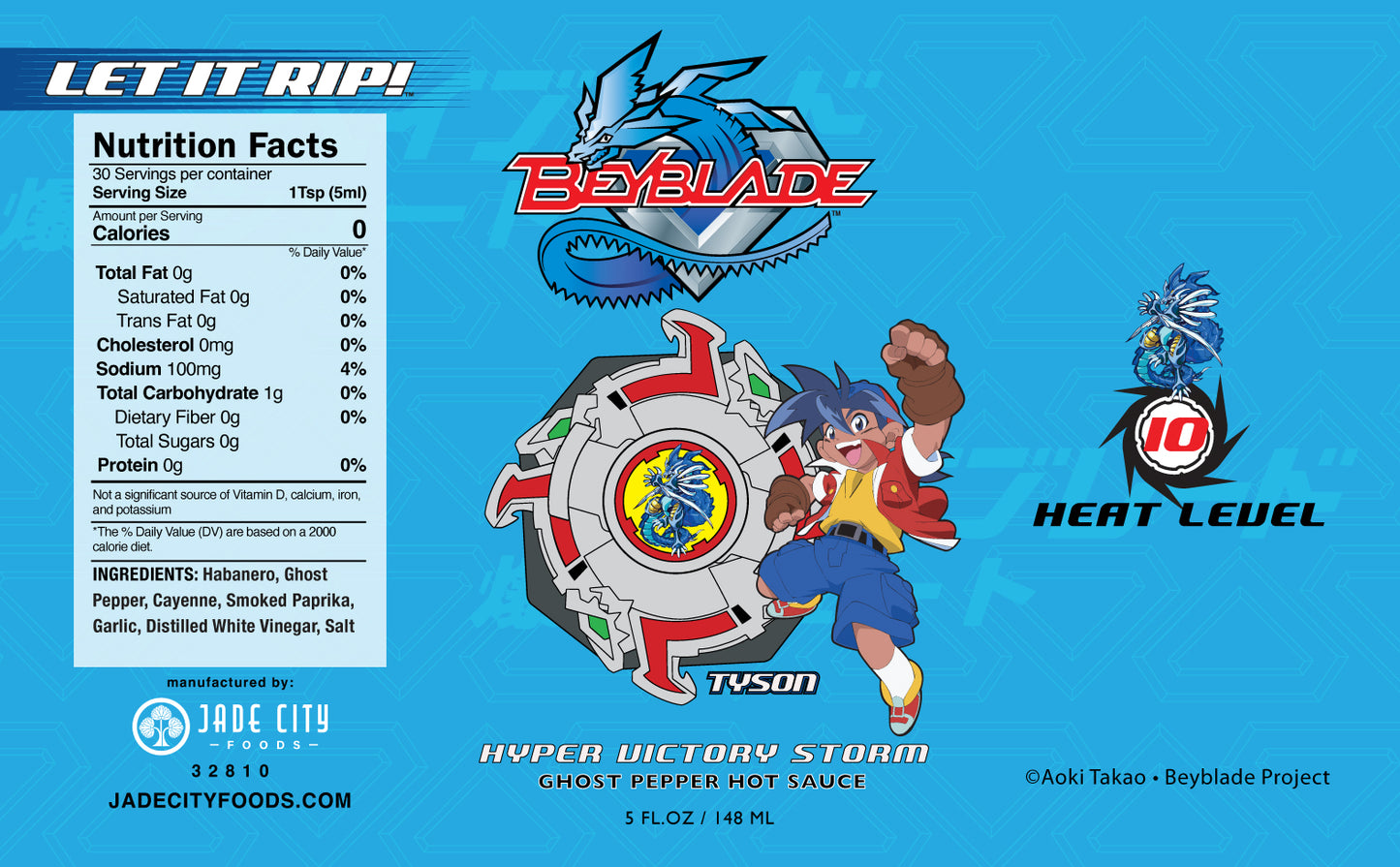 Beyblade Hot Sauce 5-Pack