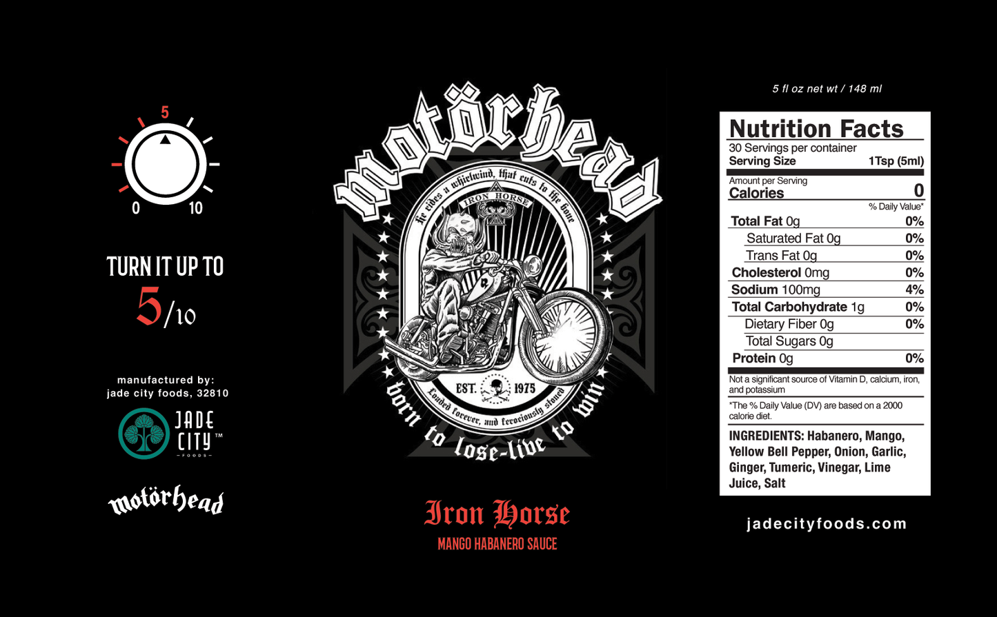 Motörhead Hot Sauce 5-Pack