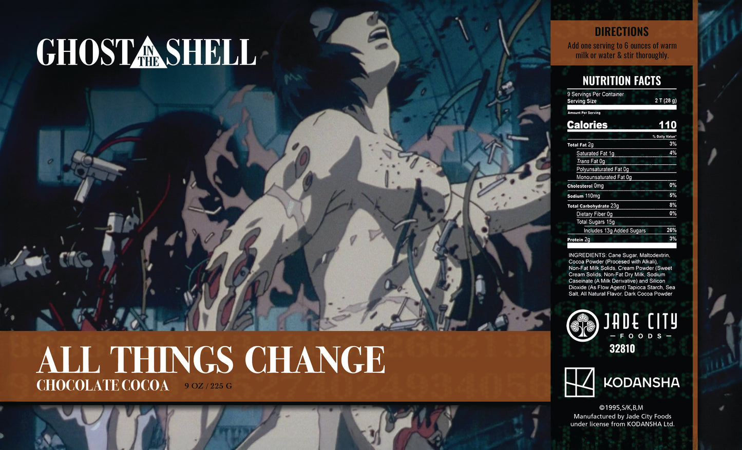 Ghost in the Shell Cocoa 4-Pack