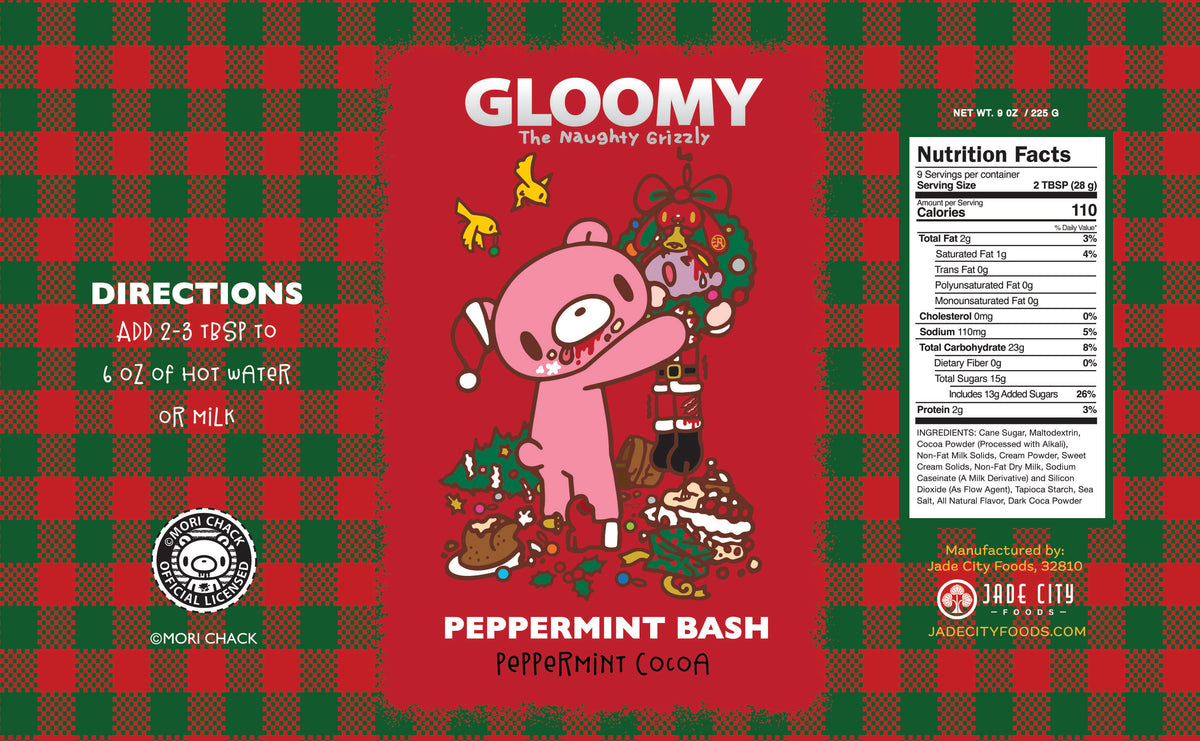 Gloomy The Naughty Grizzly Cocoa 3-Pack : Holiday Collection