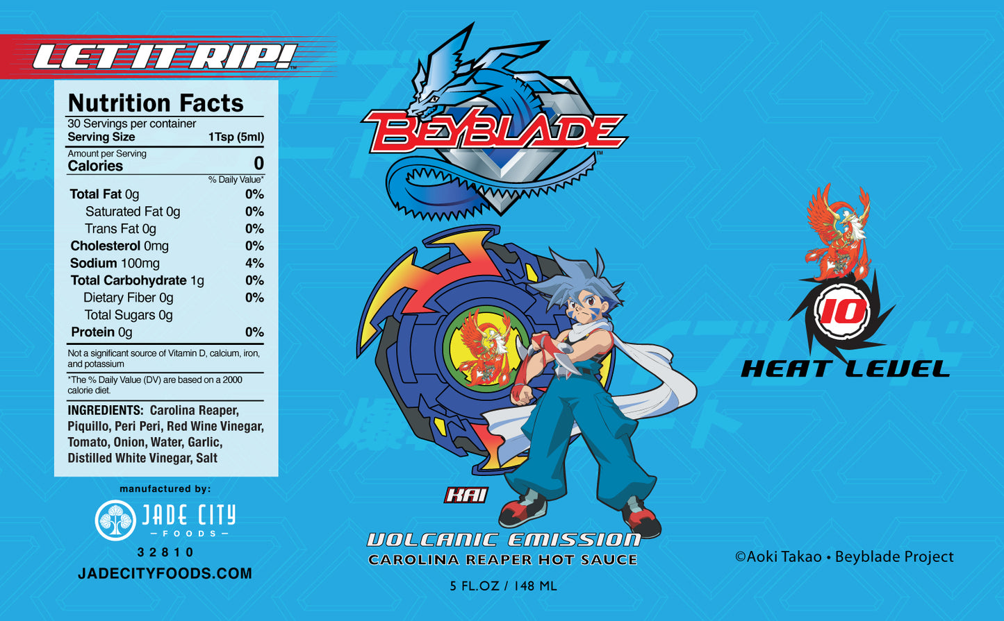 Beyblade Hot Sauce 5-Pack