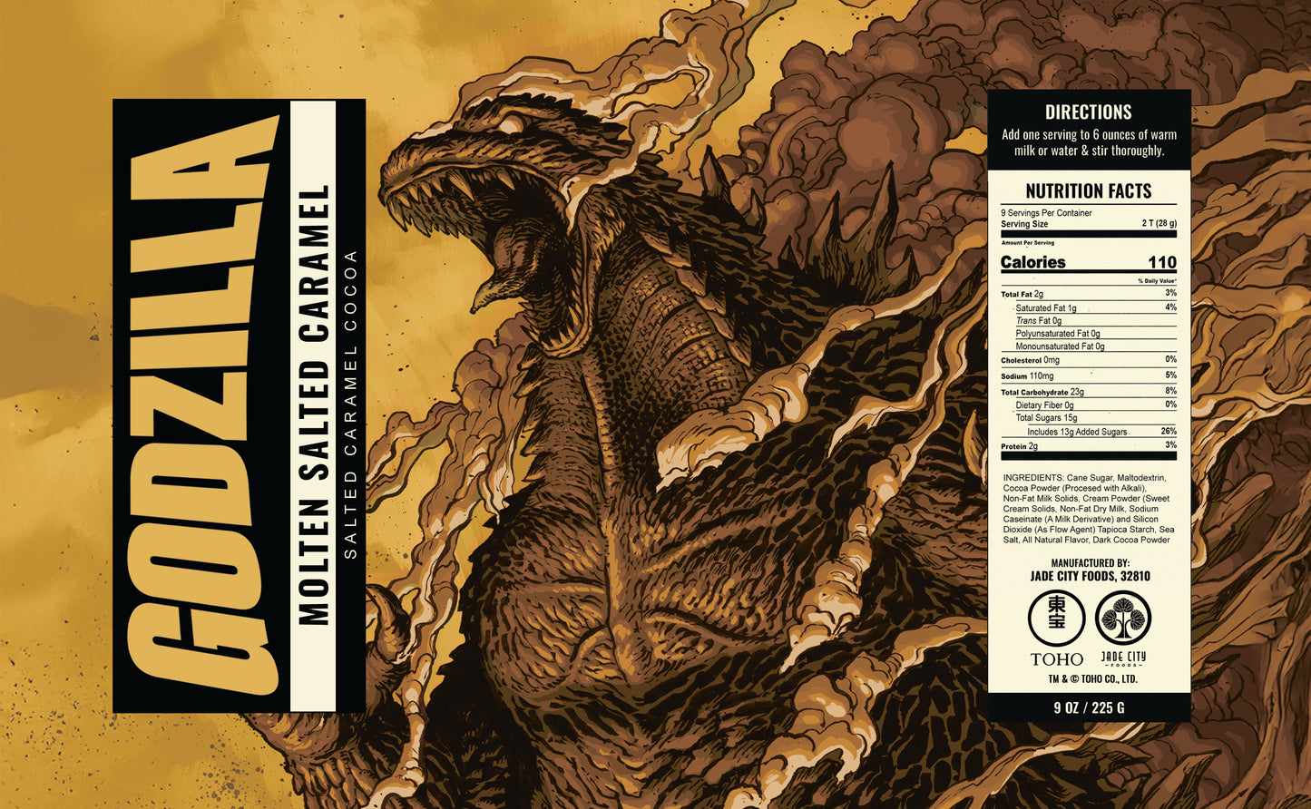 Godzilla Cocoa 4-Pack