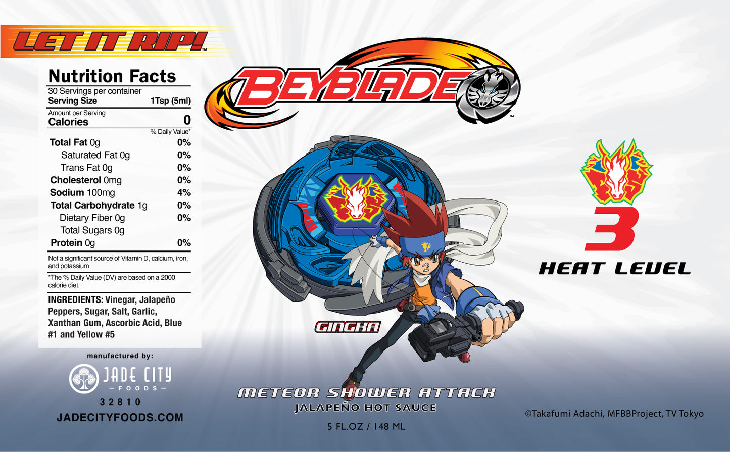 Beyblade Hot Sauce 5-Pack