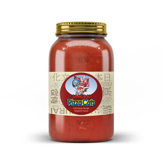 Samurai Pizza Cats : Old Italian Recipe Spaghetti Sauce