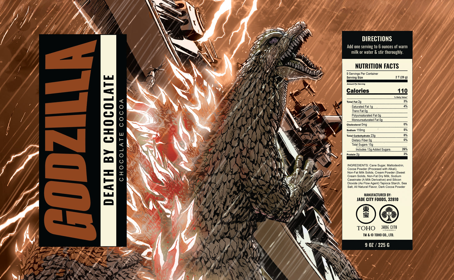 Godzilla Cocoa 4-Pack