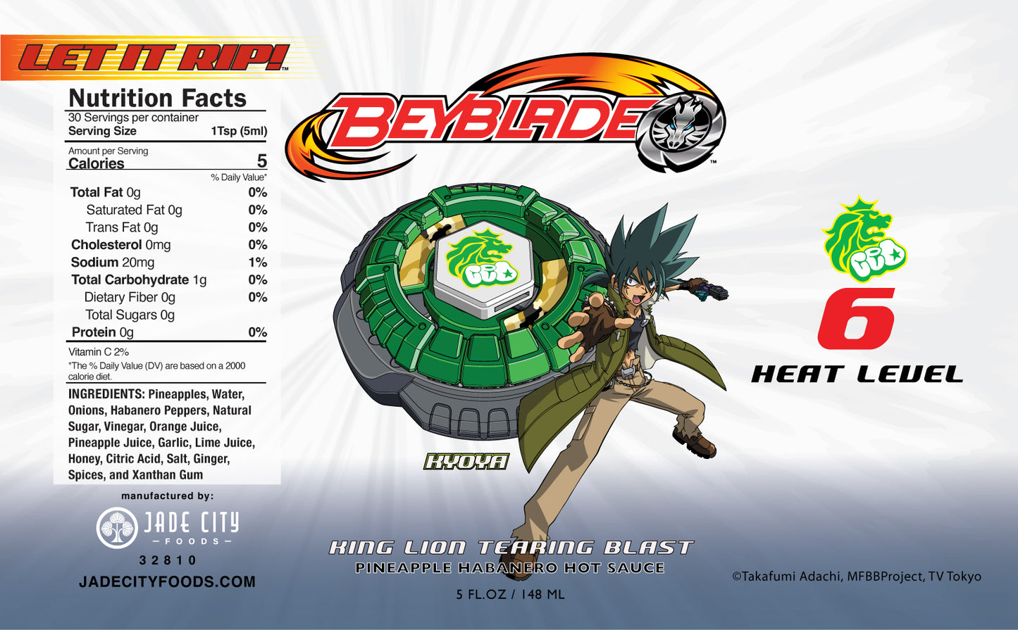 Beyblade Hot Sauce 5-Pack