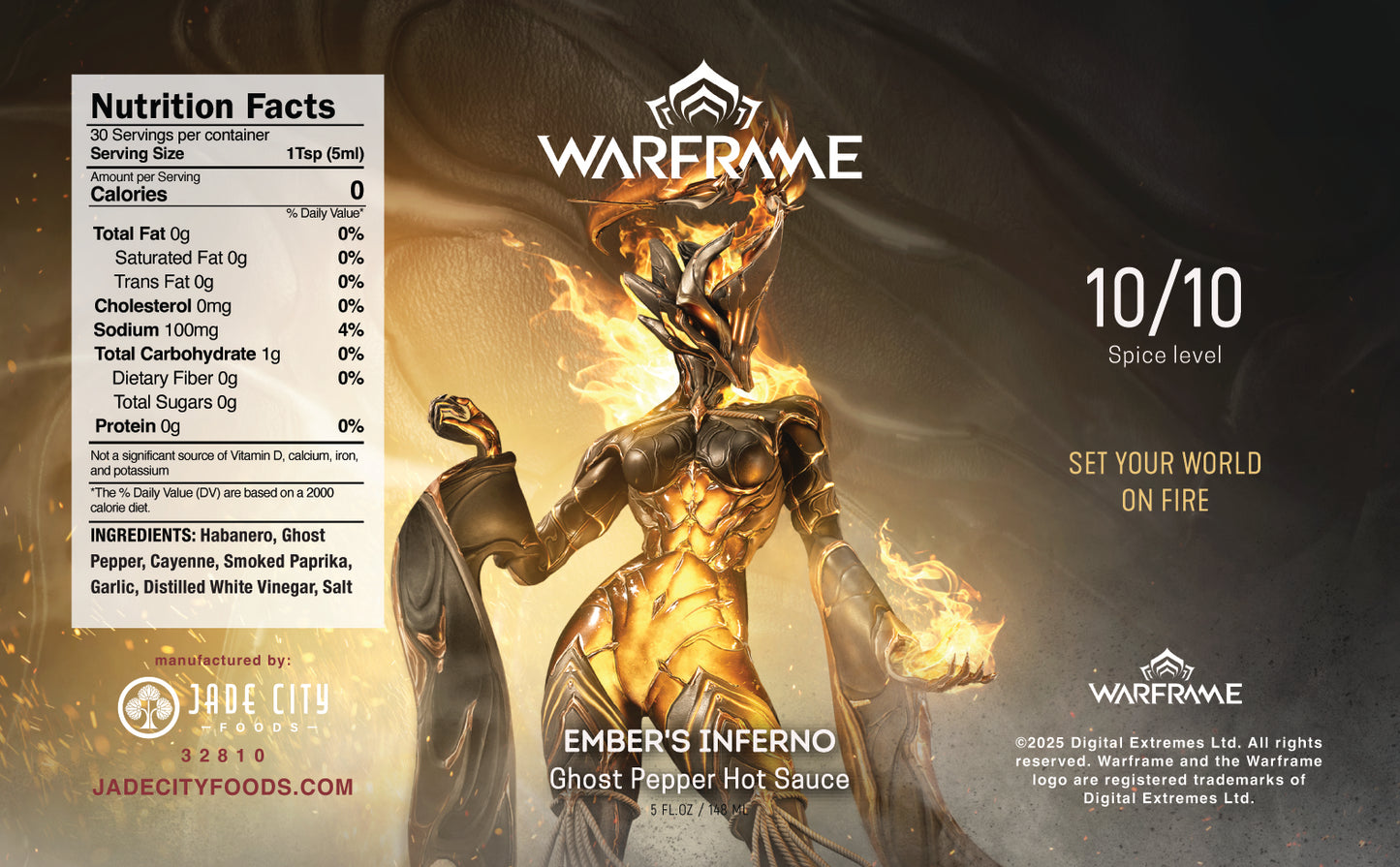 Ember's Inferno: Ghost Pepper Hot Sauce