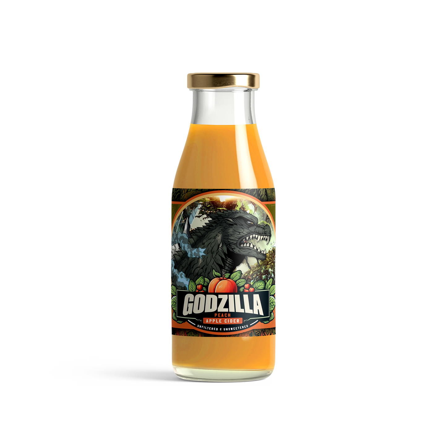 Godzilla's Peach Apple Cider