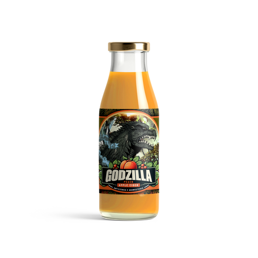 Godzilla's Peach Apple Cider