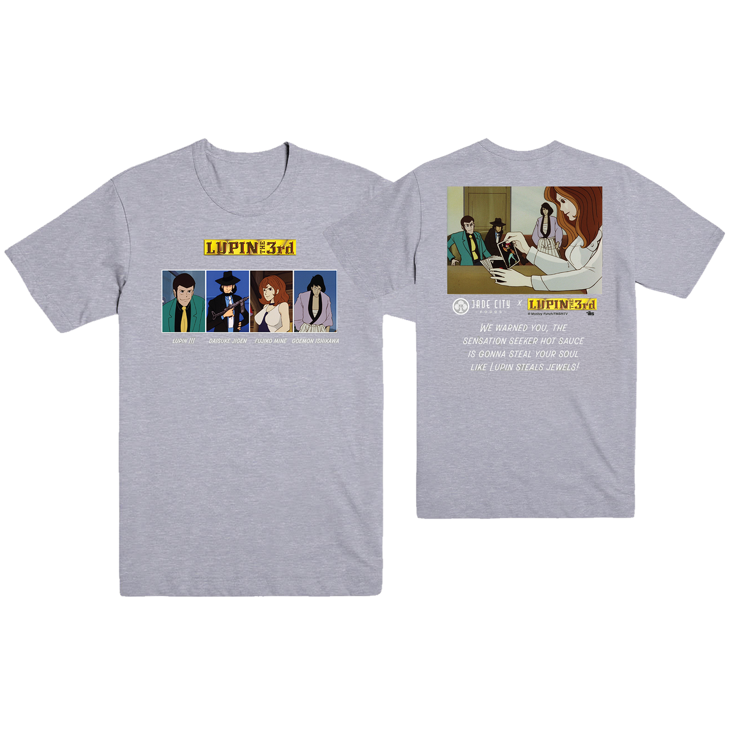 LUPIN THE 3rd Tee Hot Sauce Combo