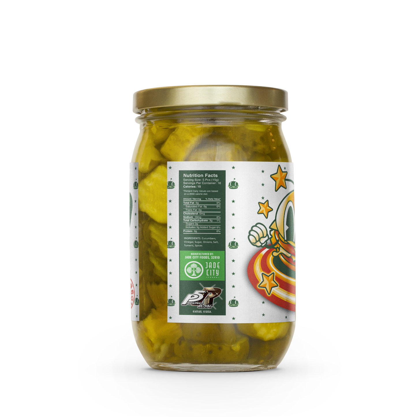 Persona 5 Big Bang Burger Pickles