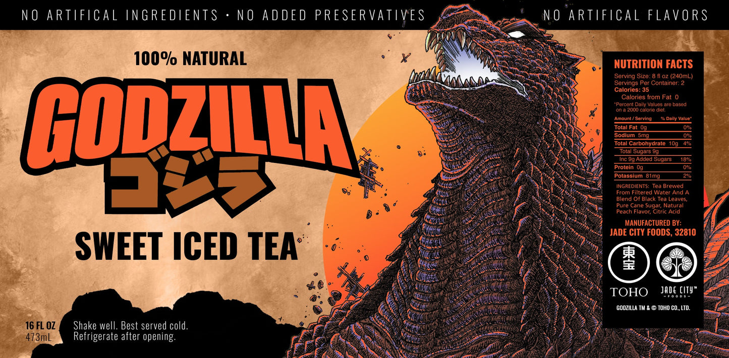 Godzilla's Sweet Iced Tea