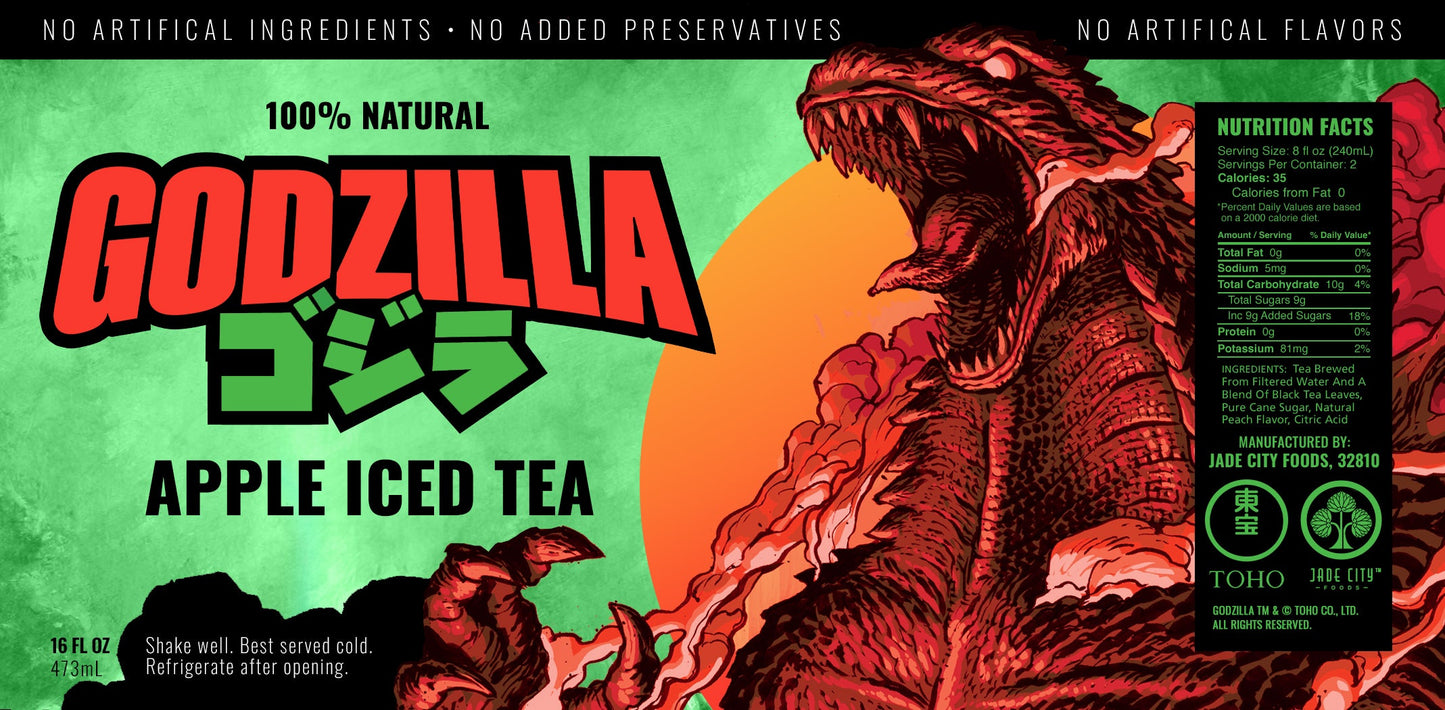 Godzilla's Apple Iced Tea