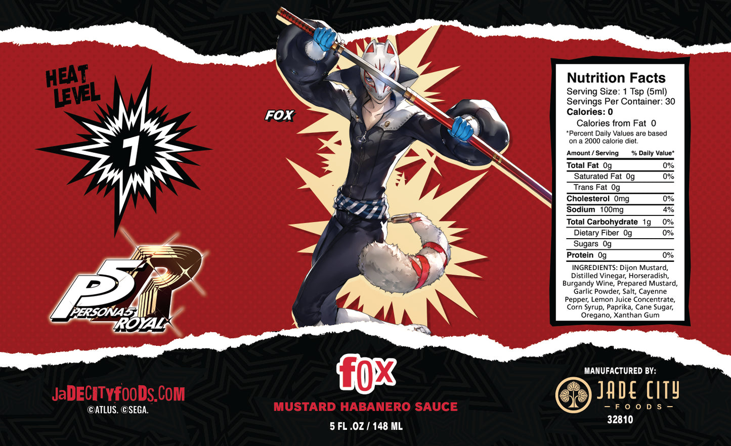 Persona 5 Royal : Hot Sauce Master Set