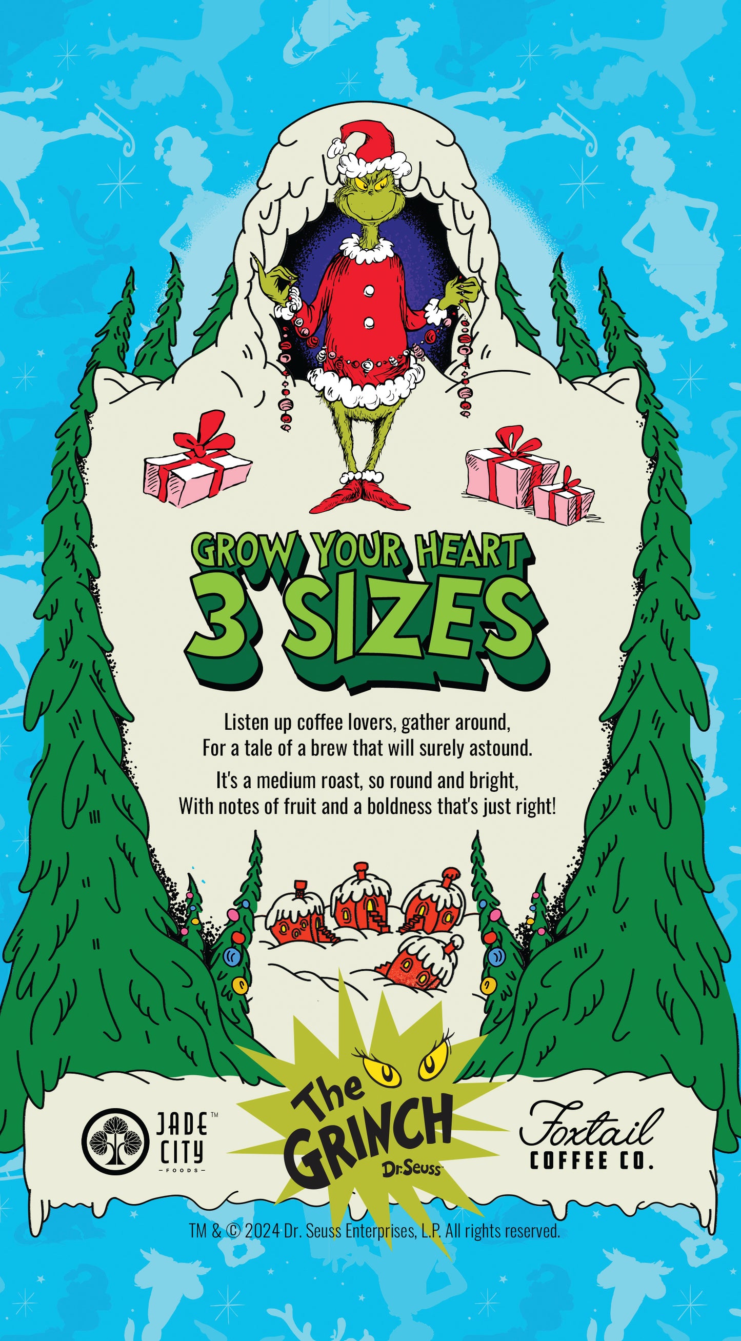 Grow Your Heart 3 Sizes : Medium Roast Coffee