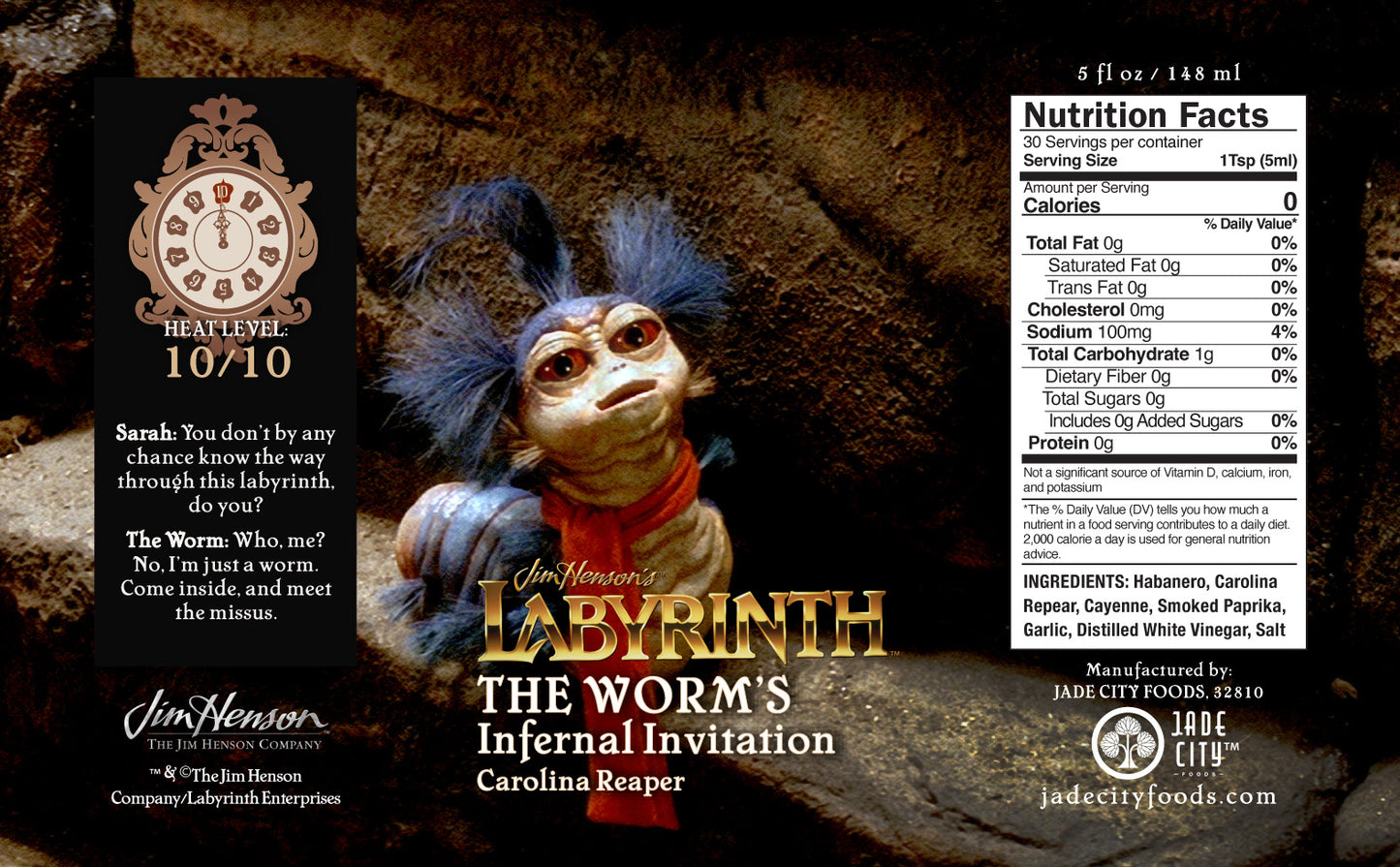 The Worm's Infernal Invitation : Carolina Reaper