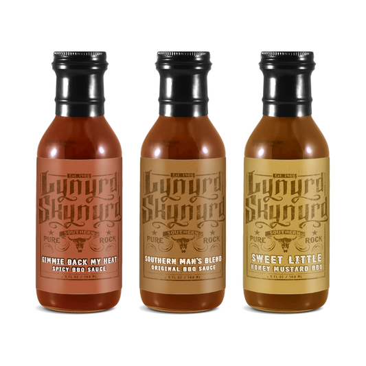 Lynyrd Skynyrd BBQ Sauce 3-Pack