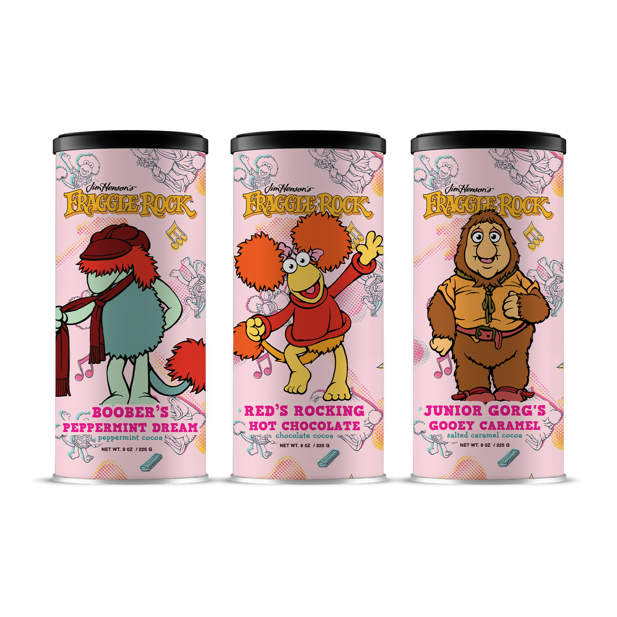 Fraggle Rock Hot Cocoa 3Pack Jade City Foods