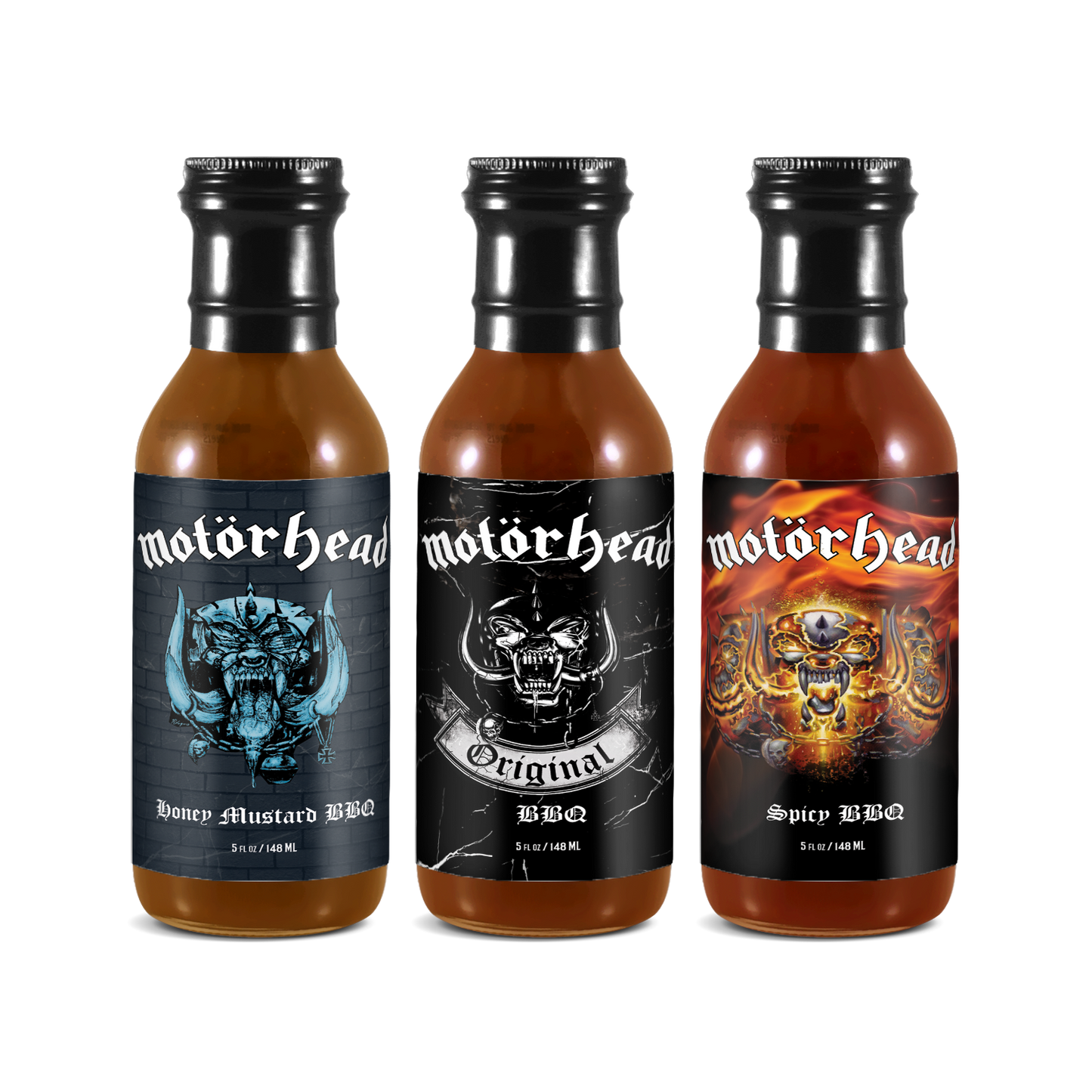 Motörhead BBQ Sauce 3-Pack