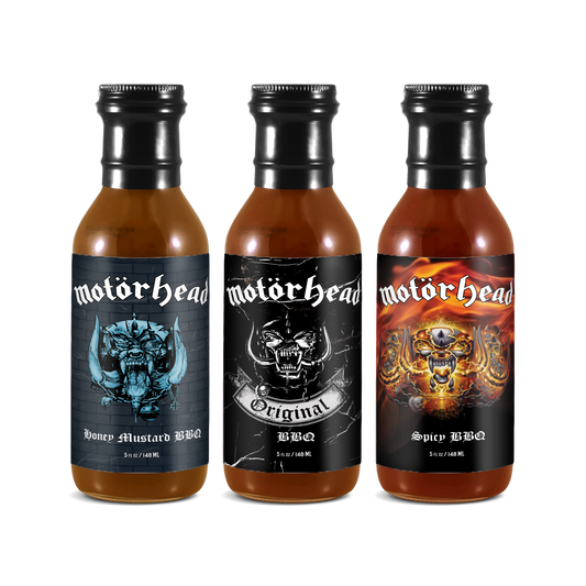 Motörhead BBQ Sauce 3-Pack