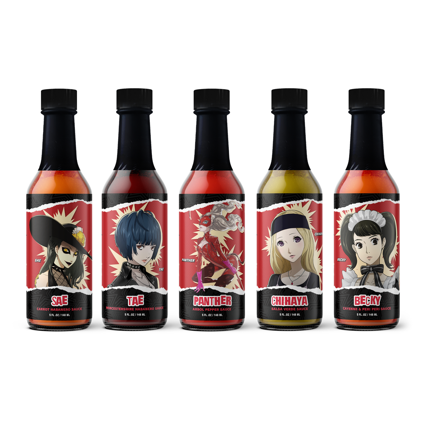 Persona 5 Royal : Hot Sauce 5-Pack Series 3