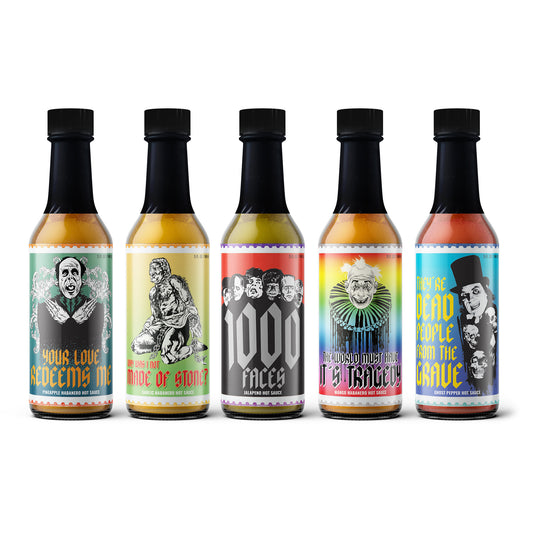 Chaney Entertainment Hot Sauce 5-Pack