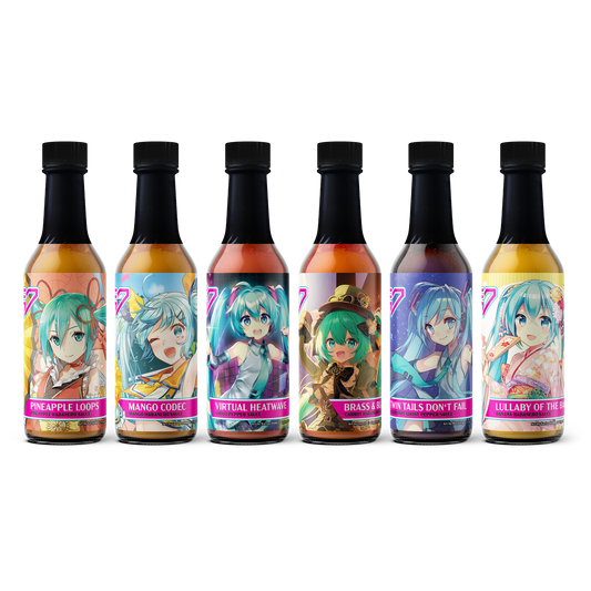 Hatsune Miku Hot Sauce 6-Pack : Series 2