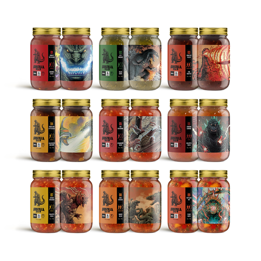 Godzilla King of the Monsters : 9-Pack Salsa Collection