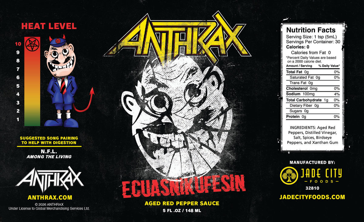 Anthrax Hot Sauce 5-Pack