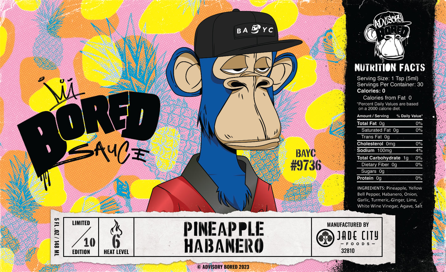 Bored Sauce #9736 : Pineapple Habanero