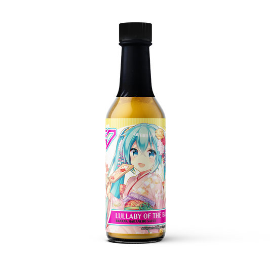 Hatsune Miku Lullaby of the Banana Tree : Banana Habanero Sauce