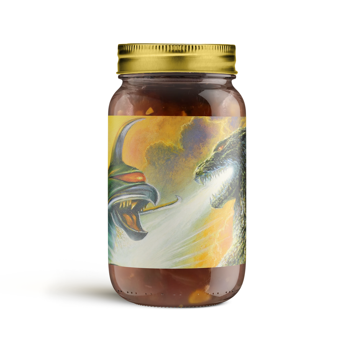 Godzilla Protector of the Salsa : Black Bean & Corn Salsa