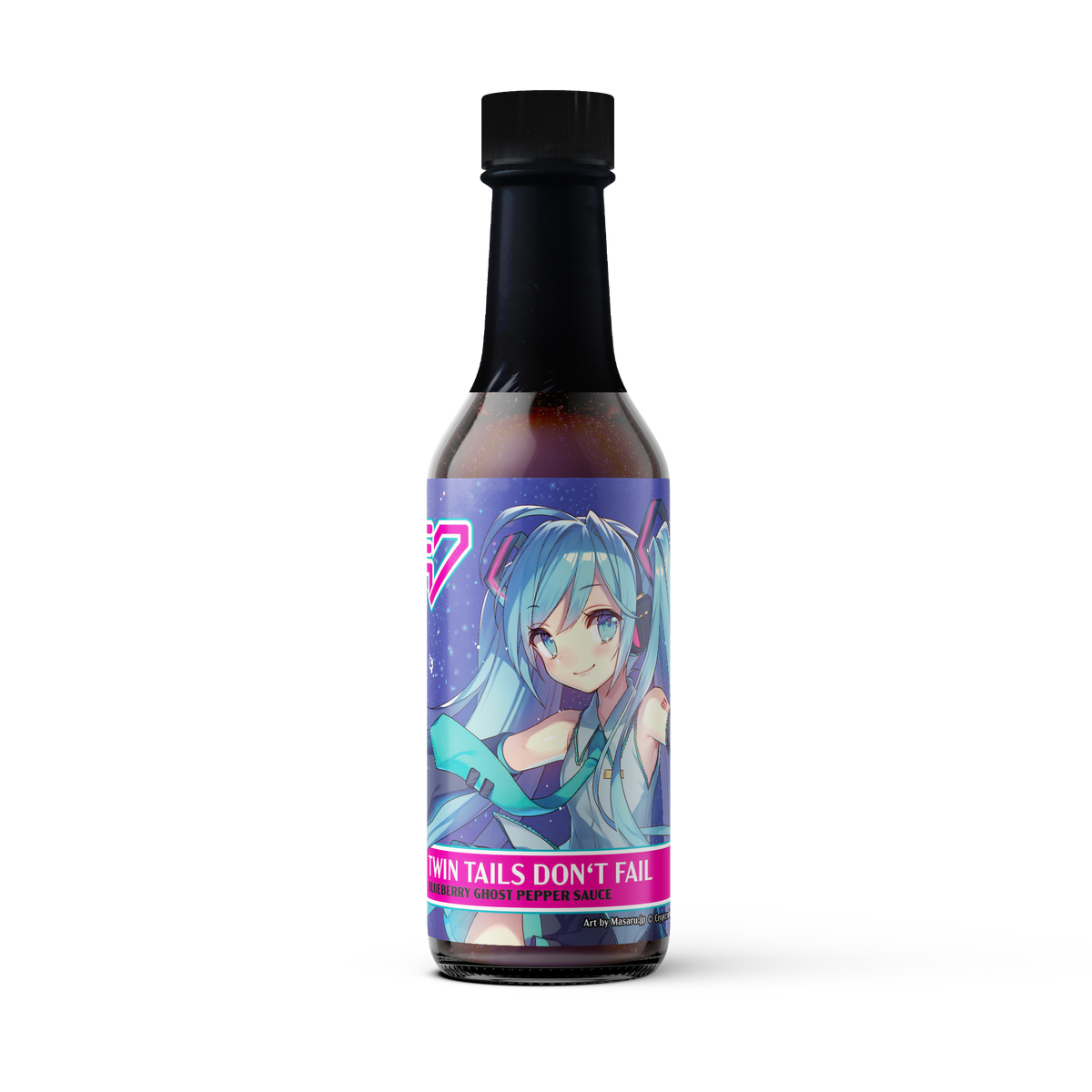 Hatsune Miku Twin Tails Don't Fail : Blueberry Ghost Pepper Sauce