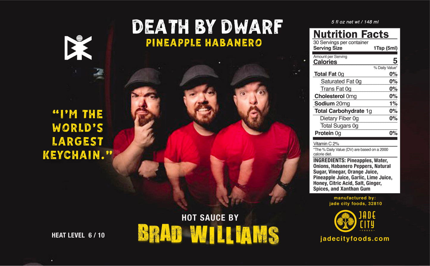 Death By Dwarf : Pineapple Habanero Sauce