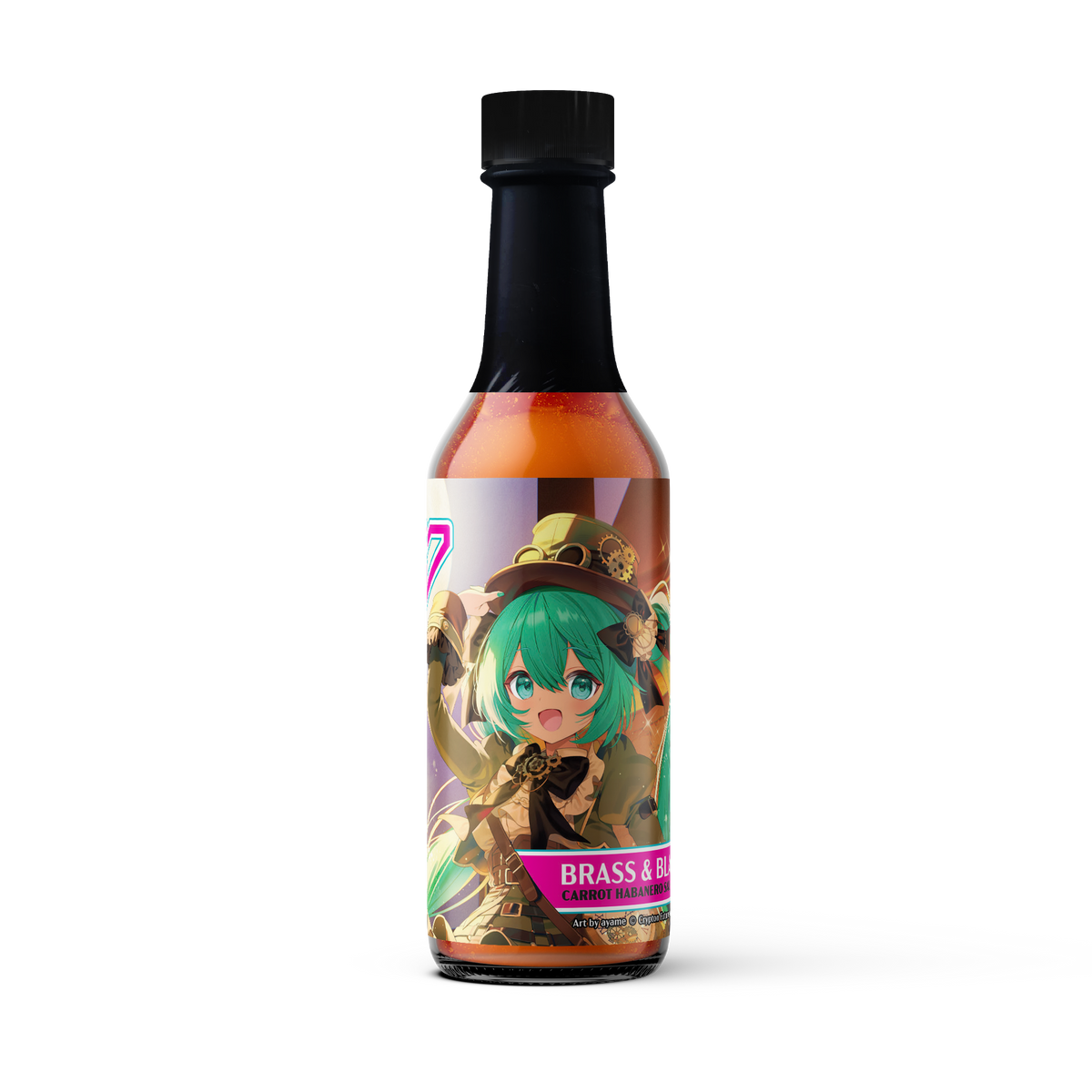Hatsune Miku Brass & Blaze : Carrot Habanero Sauce