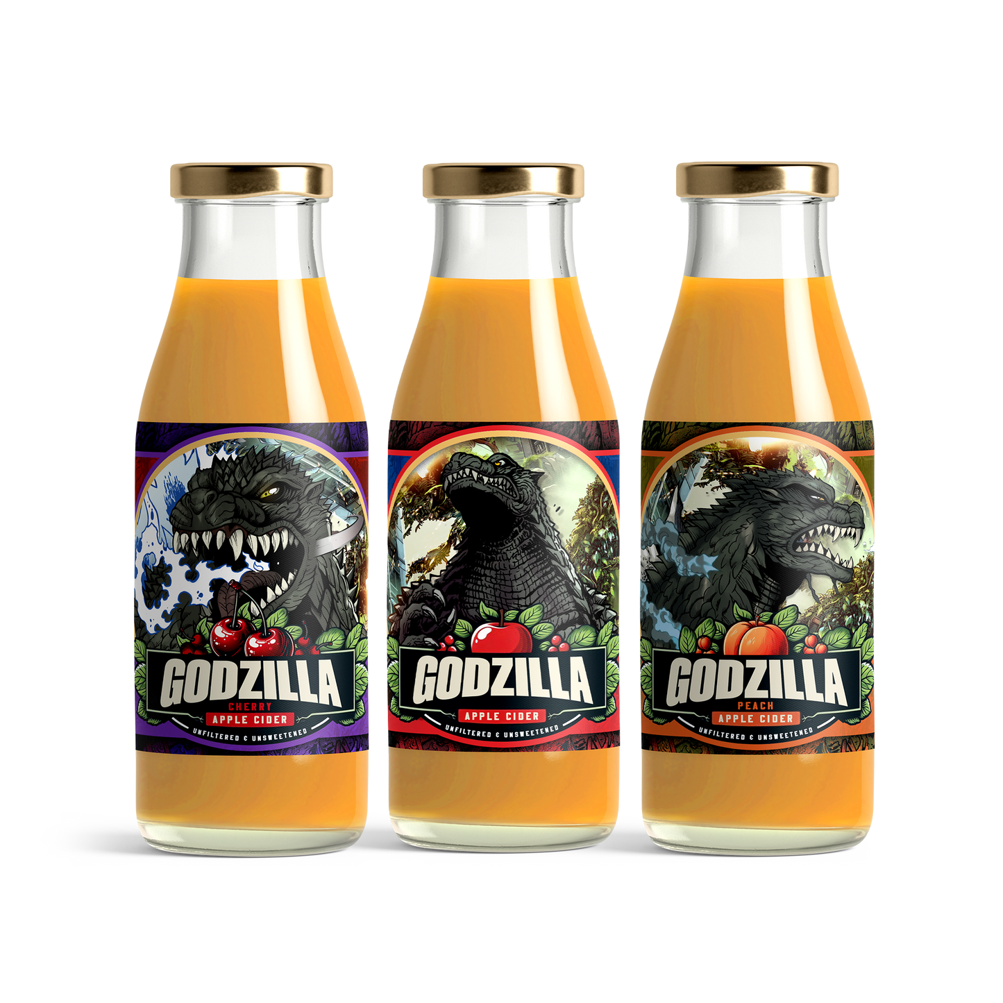 Godzilla's Apple Cider 3-Pack