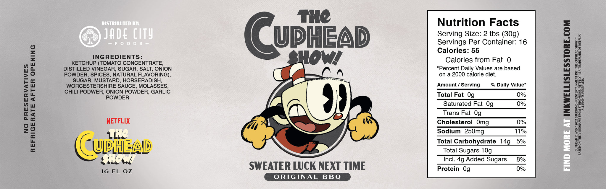 The Cuphead Show BBQ 2Pack Jade City Foods