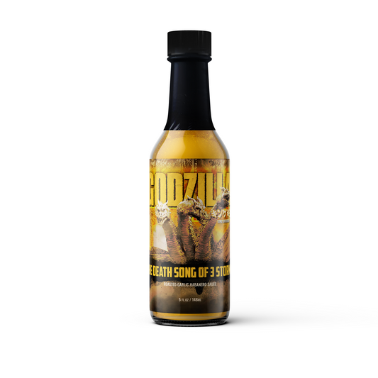 King Ghidorah's The Death Song of Three Storms : Roasted Garlic Habanero Hot Sauce